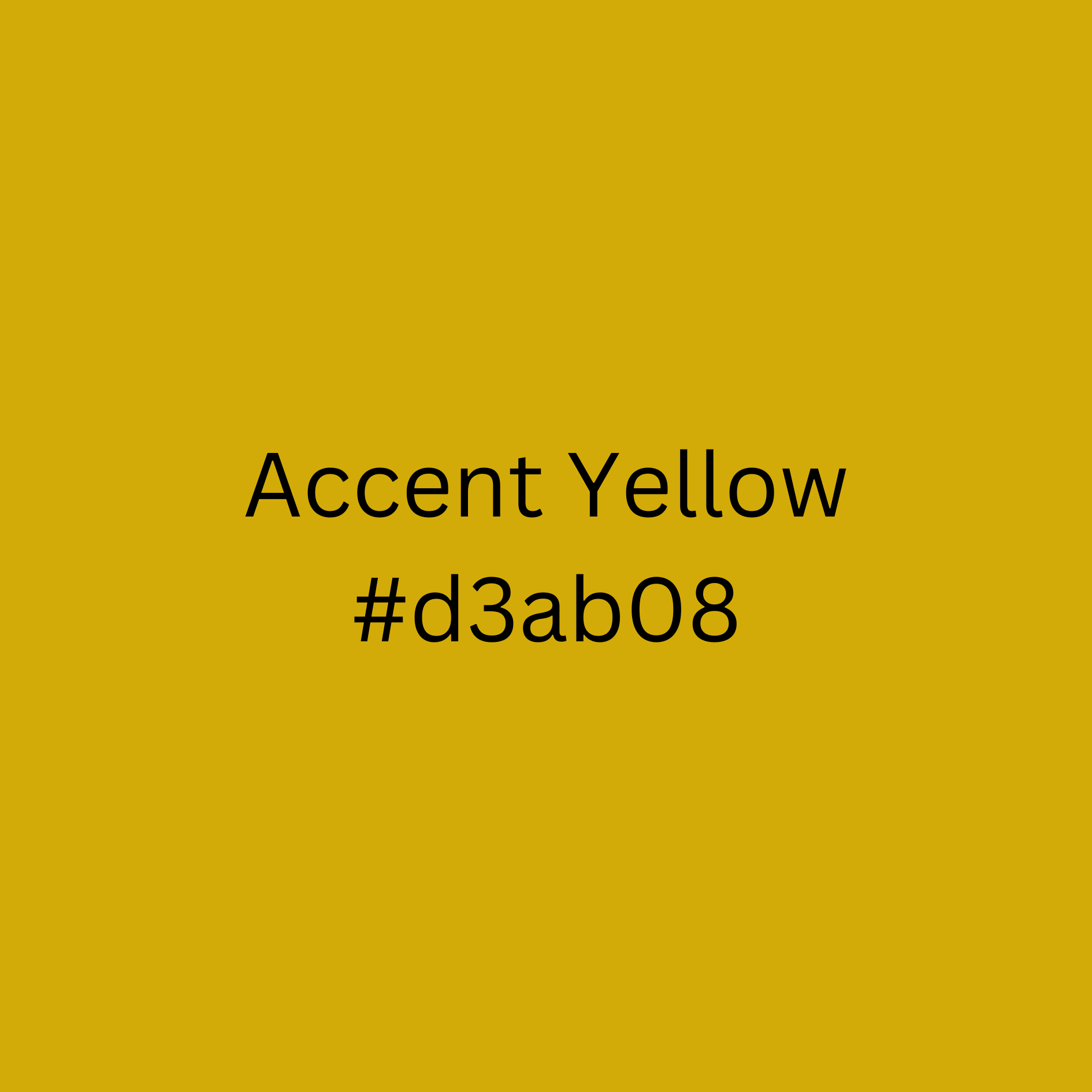 Accent Yellow Used Throughout Website